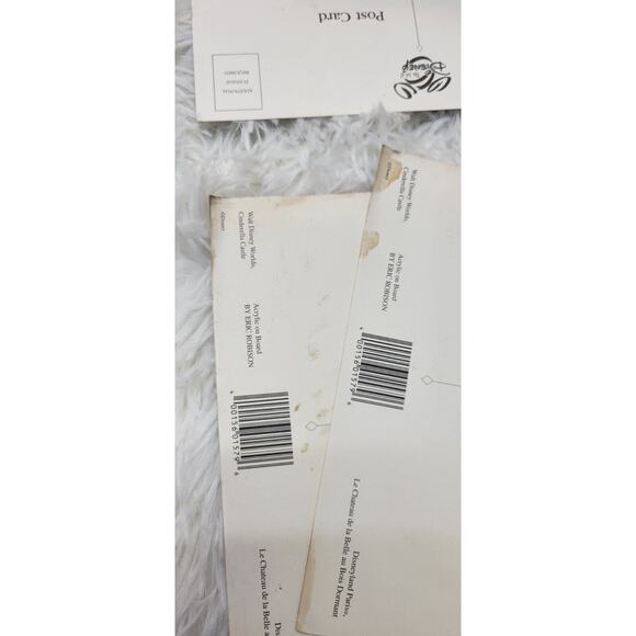 Vintage Disney Lot of 5 Postcards Maleficent Snow White Disney Castles READ - Picture 12 of 14